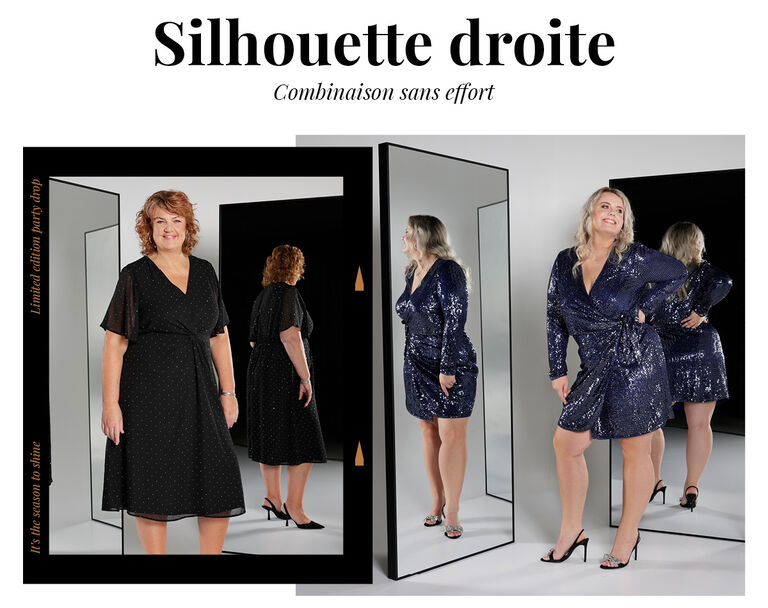 Silhouette droite Silhouette droite
